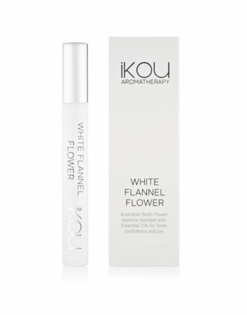 IKOU AROMATHERAPY ROLETTE WHITE FLANNEL FLOWER 10ML