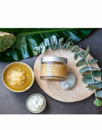 IKOU ITALIAN ORANGE & JOJOBA ORGANIC BODY BUFF 300G