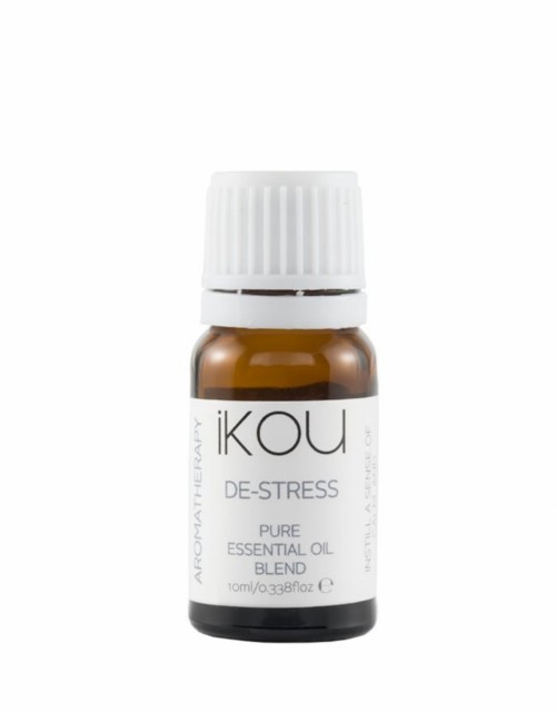 DE-STRESS Stress ned og føl en indre ro med ingredienser som lavendel, sitron og geranium.